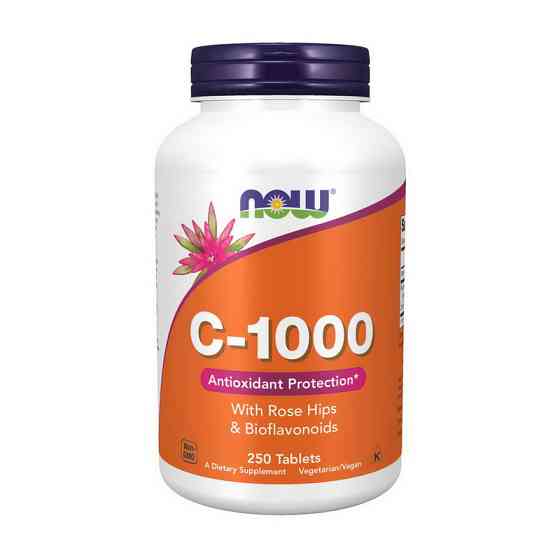 C-1000 with rose hips &amp; bioflavonoids (250 tab) Луцьк