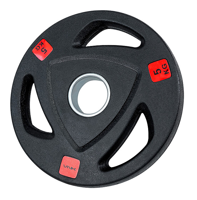 Диск для штанги VNK Black 5 кг (1 шт) Кам'янське - фото 1