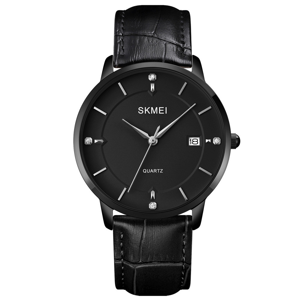 Skmei 1801LBKBK Black-Black Leather SBR Киев - изображение 1