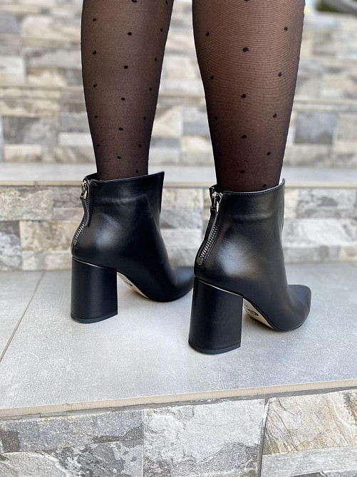 Crisma Черевики жіночі CRISMA 0174B/8057/81 чорні (весна-осінь, шкіра натуральна) (4373) лише 3 Коломия - фото 1