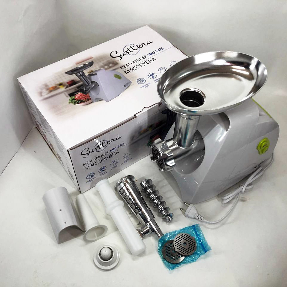 М'ясорубка з насадками для нарізання овочів, М'ясорубка 3 в 1 'металева WQ-65 Львів - фото 9
