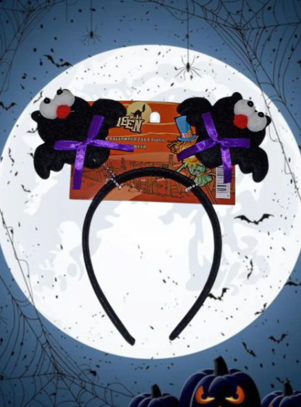 Обруч на Хэллоуин Летучие мысли one size разноцветный Киев - изображение 3