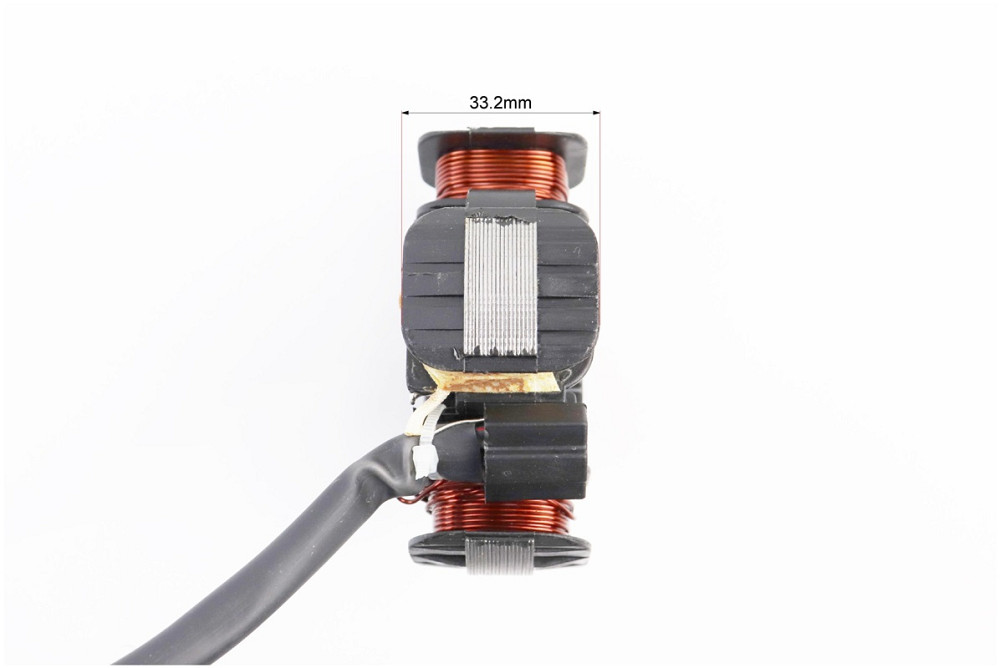 Статор магнето (генератора) Suzuki AD50 (4 котушки роз'єм "мама 2+1") Київ - фото 4