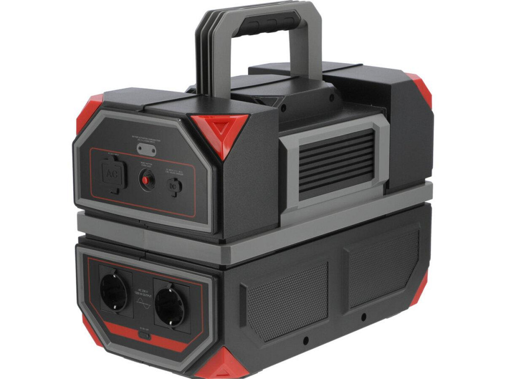 Портативна станція YATO 917 ВтГод, вихід- 1,2 кВт, порти: 230V AC / USB Одесса - изображение 2