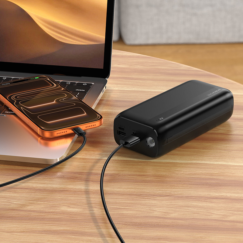 Павербанк 30000 mAh BOROFONE BJ86A Victoria черный power bank повербанк Одесса - изображение 8