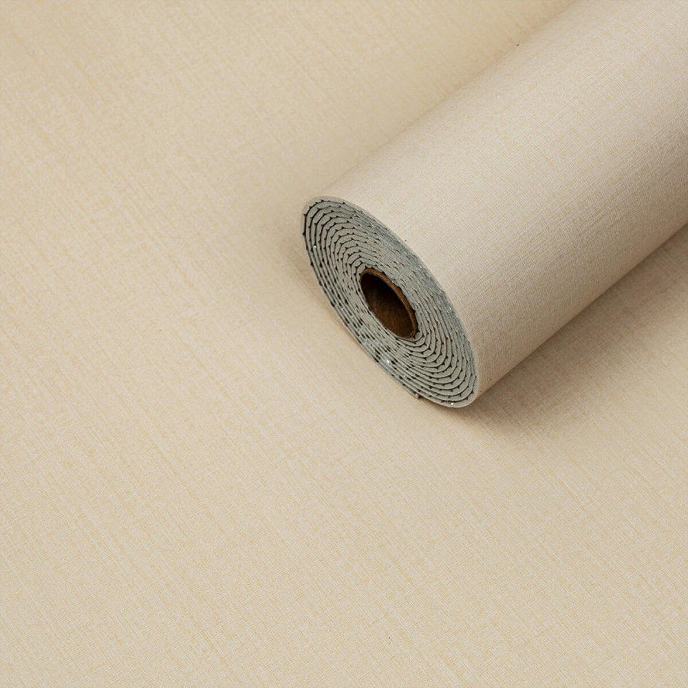 Самоклеящаяся виниловая плитка в рулоне 600х3000х2мм Бежевый лён Мат SW-00002042 Днепр - изображение 1