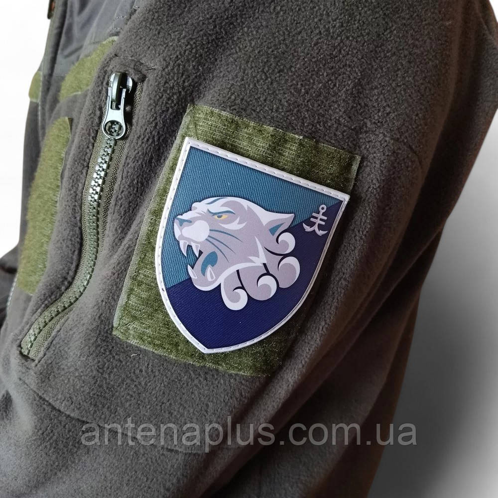 ВСУ 35 ОбрМП шеврон / патч Киев - изображение 2