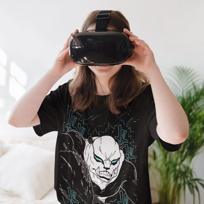 Футболка для хлопчика з аніме принтом Магічна битва оверсайз (зріст від 165 до 180) Чорний AnimeJ0904m Дніпро - фото 2