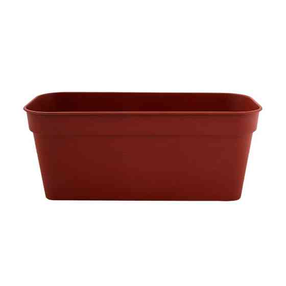 Цветочный горшок балконный 50см (белый) Харьков