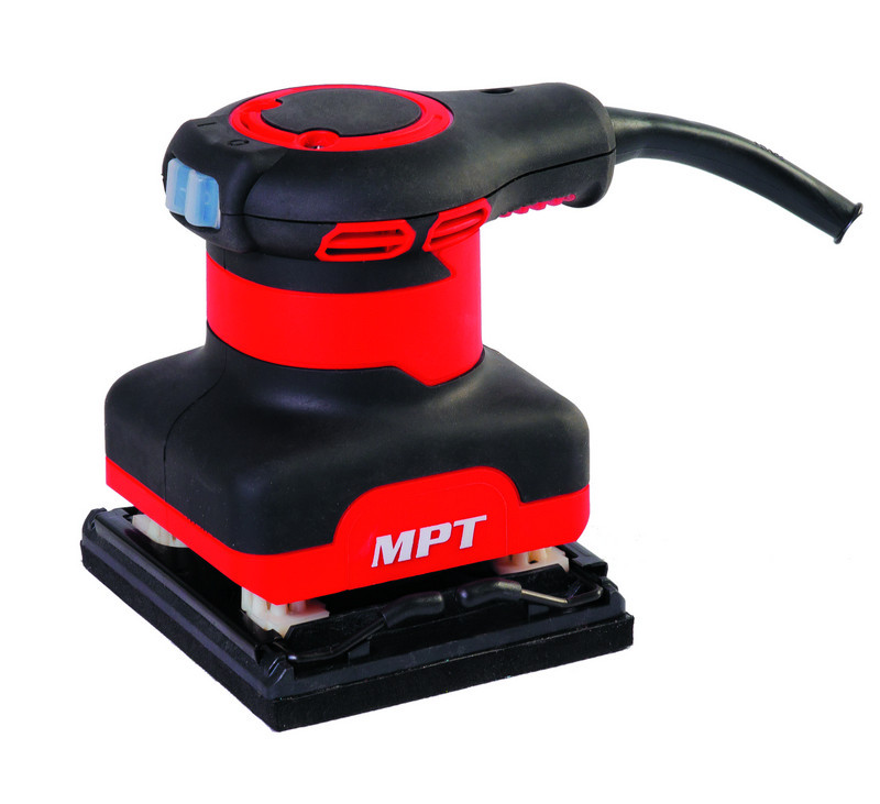 MPT Машина плоскошліфувальна MPT PROFI 240 Вт 110х110 мм 14000 об/хв додаткові щітки Коломия - фото 1