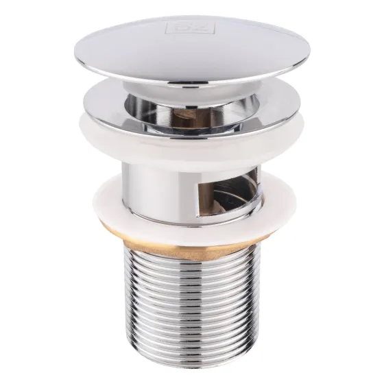 Донний клапан Lidz Tani 003 натискний 1 1/4" з переливом LDTAN003CRM32526 Chrome Київ