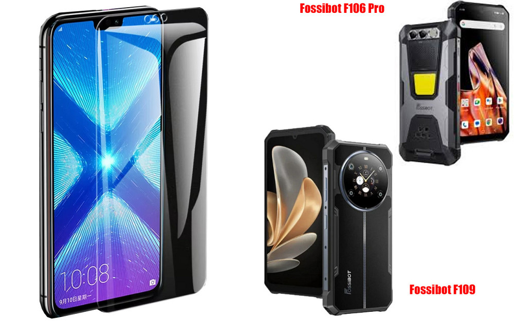 Захисне скло NeoGlass для Fossibot F106 Pro, Fossibot F109 – надпрозоре та стійке Київ - фото 2