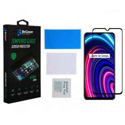 Скло захисне BeCover Realme C25Y Black (707139) Вінниця