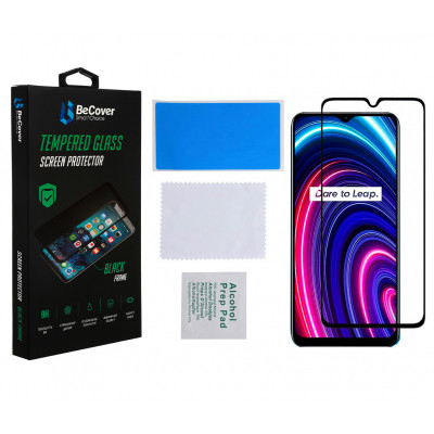 Скло захисне BeCover Realme C25Y Black (707139) Вінниця - фото 2