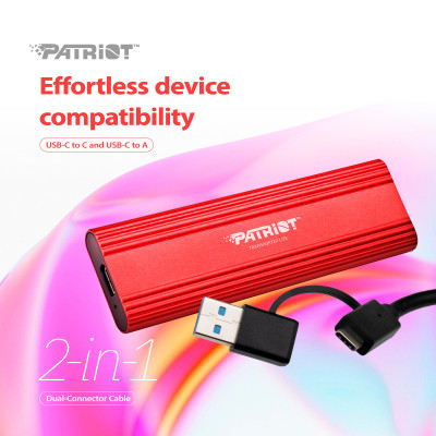 Накопитель SSD USB-C 512GB Patriot (PTPL512GPEC) Винница - изображение 8