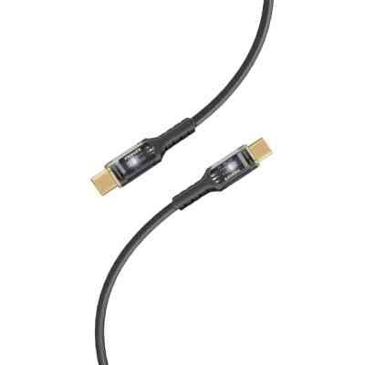 Дата кабель USB-C to USB-C lucidline-cc200.black Promate (lucidline-cc200.black) Вінниця