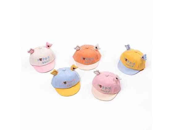 Кепка Жовтий котон Happy Bear арт.8537 р.46-48 ТМ Glory Kids Київ