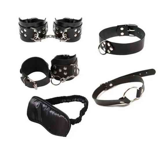 Набор Exxtreme Sex BDSM Leather Set Black Sex Aura Киев