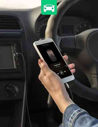 Аудіо кабель UGREEN AV112 3.5mm Male to 3.5mm Male Cable Gold Plated Metal Case with Braid 1m (Black)(UGR-50361) (UGR-50361) Киев