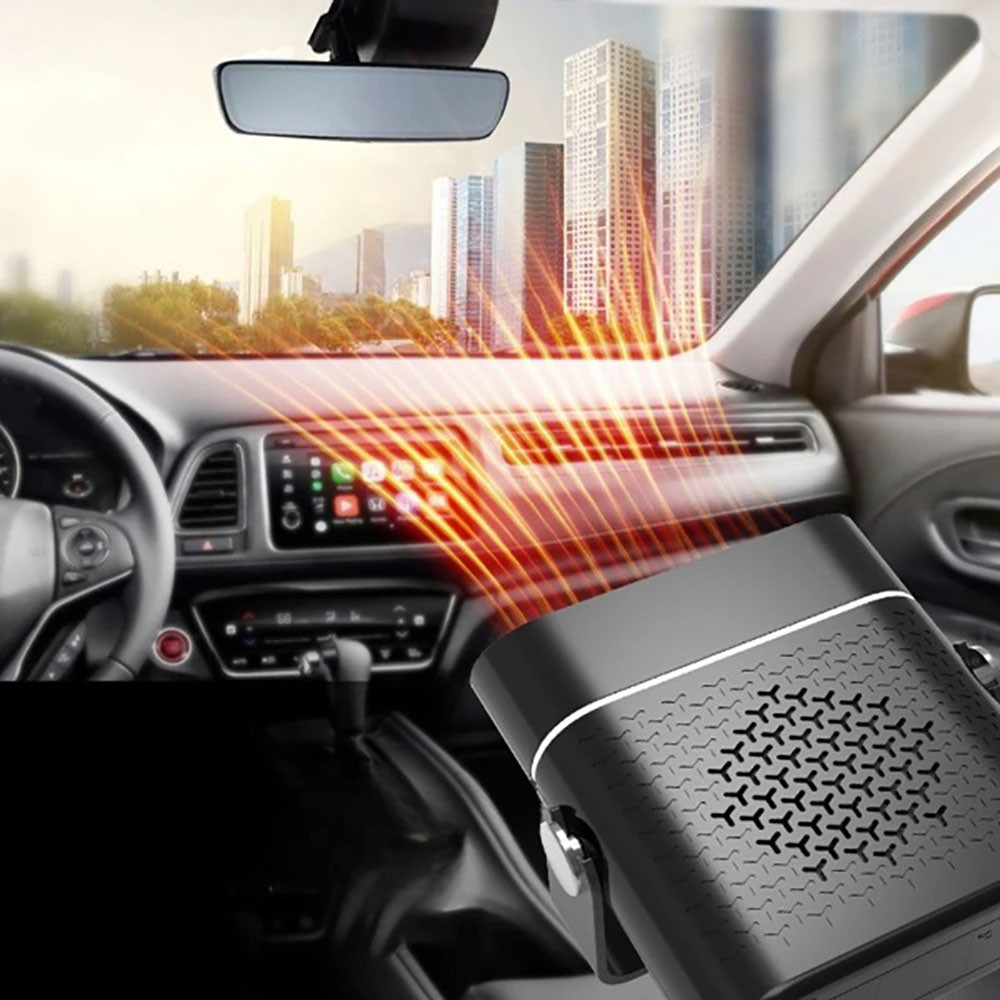 Автомобильный обогреватель от прикуривателя 12V, 150W, LY-120 / Обогреватель лобового стекла / Дуйка в машину Киев - изображение 2