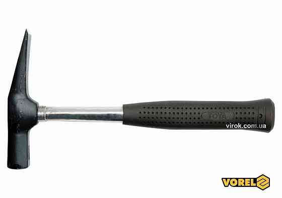 Молоток муляра "Рейнський" VOREL з металевою ручкою 600 г Одеса