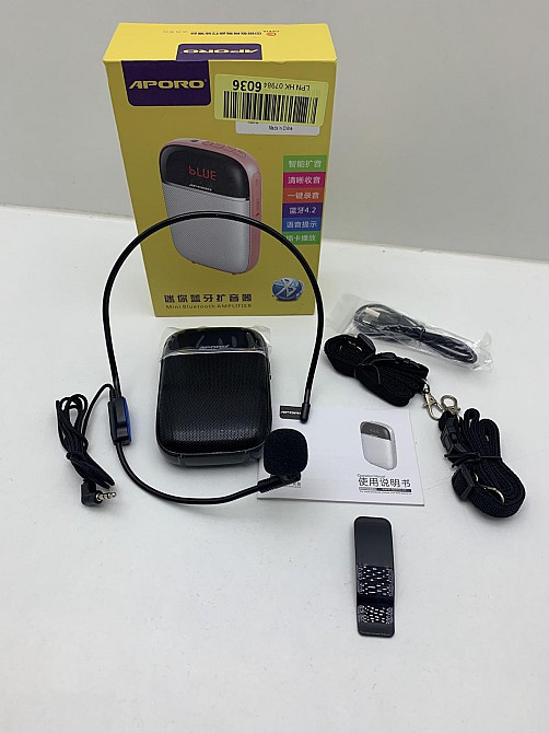 Портативний безпровідний підсилювач голосу APORO T2 Луцк - изображение 1