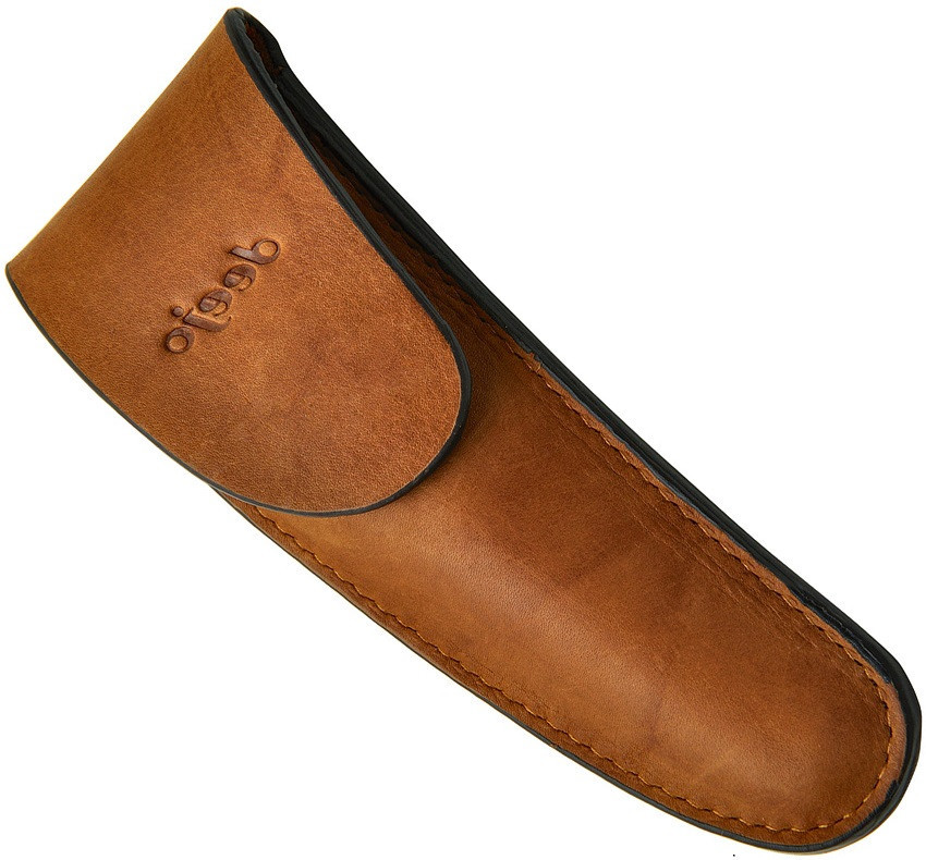 Шкіряний чохол універсальний для ножів 37г Deejo (DEE000504) Коричневий Нововолинськ - фото 1