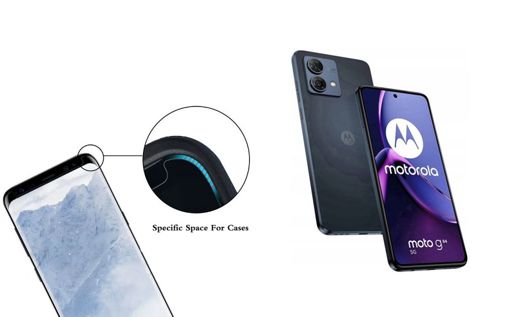 Захисне скло HyperGlass Pro для Motorola Moto G84 5G – максимальна чутливість та захист Київ - фото 3