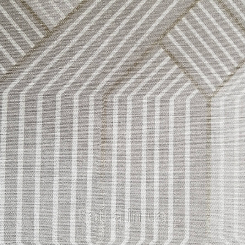 Ообои виниловые на флизелине Decoprint Moments MO22862 геометрия полосы фигуры серые белые серебряные Киев - изображение 2