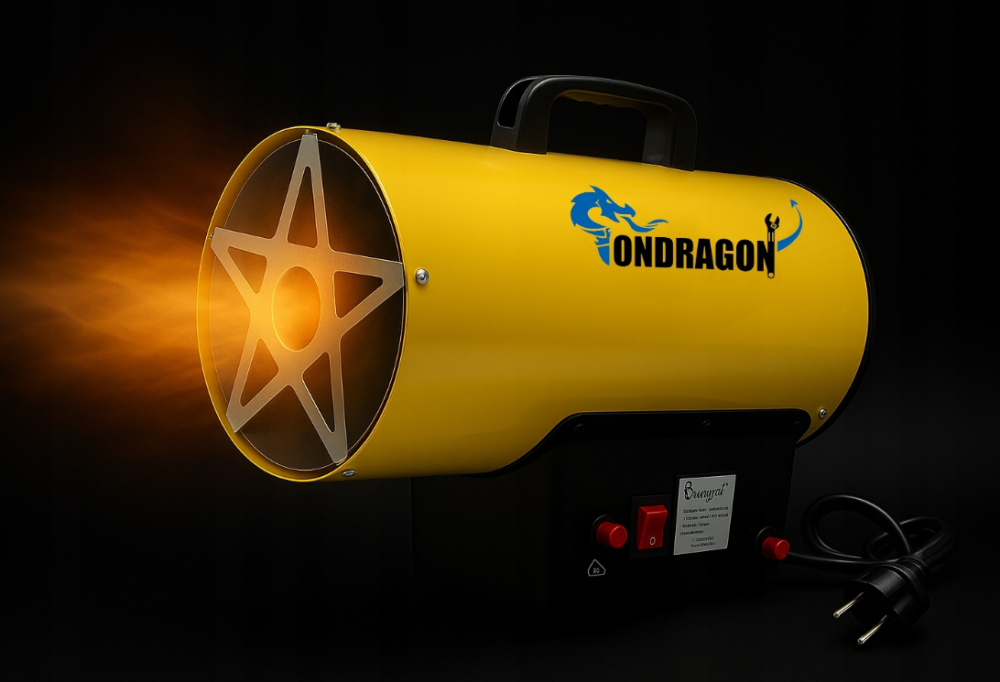 Газовый обогреватель / Газовая тепловая пушка (дуйка) 15 кВт Ondragon (Пропан/Бутан) + шланг и редуктор (Польша) Киев - изображение 10