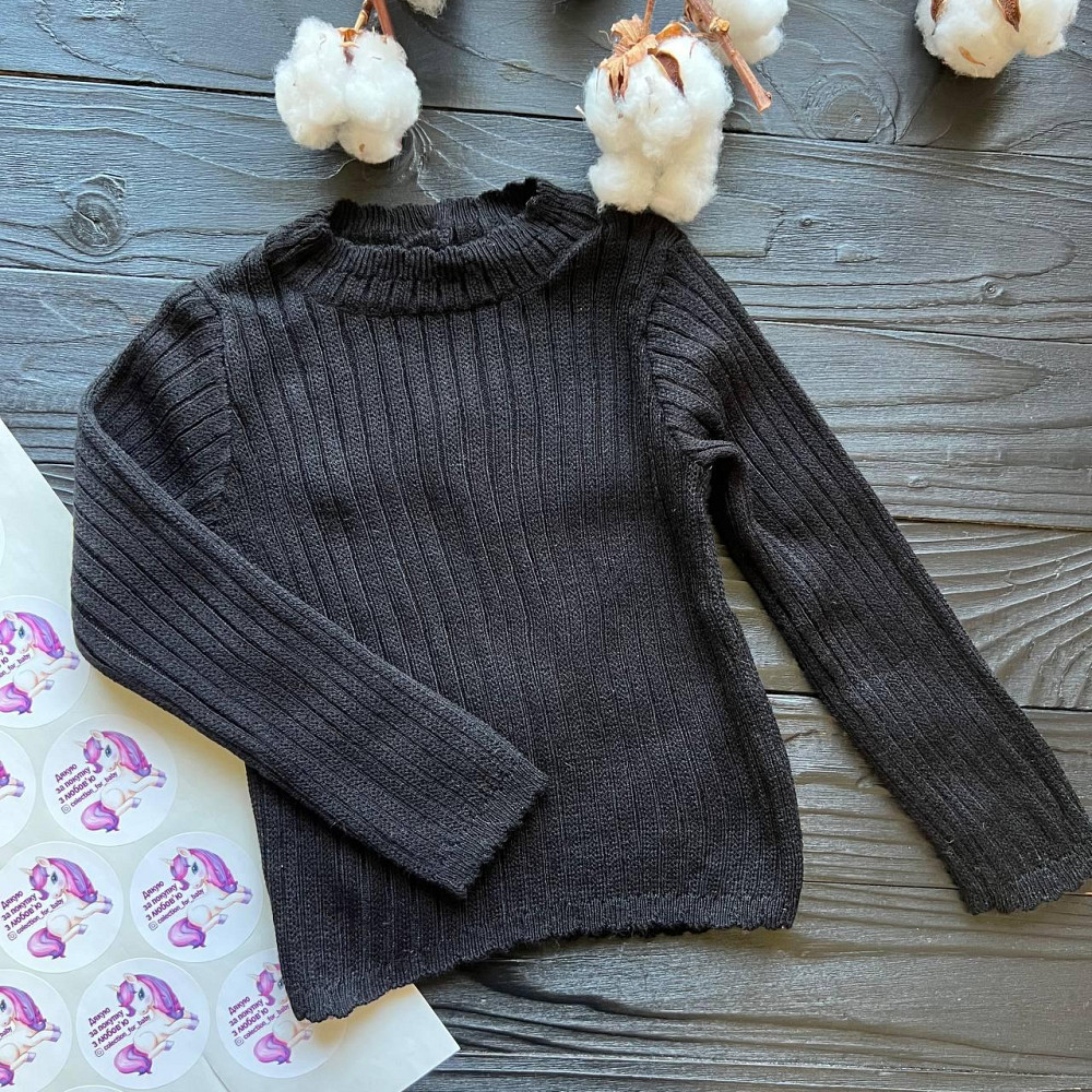 Дитячий Гольф LC Waikiki Чорний 12-18 міс (80-86 см) пакунок малюка Киев - изображение 1