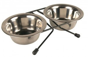 Trixie TX-24833 Підставка c мисками 1,8 л/20 см для собак середніх та великих порід Вінниця - фото 1