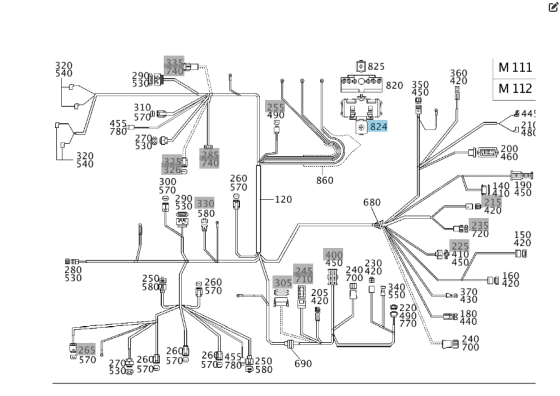 Mercedes-Benz  A2035450803 Блок запобіжників силова колодка w203 C-class W203 C-class S203 CL203 Sportcoupe CLC C203 Одеса