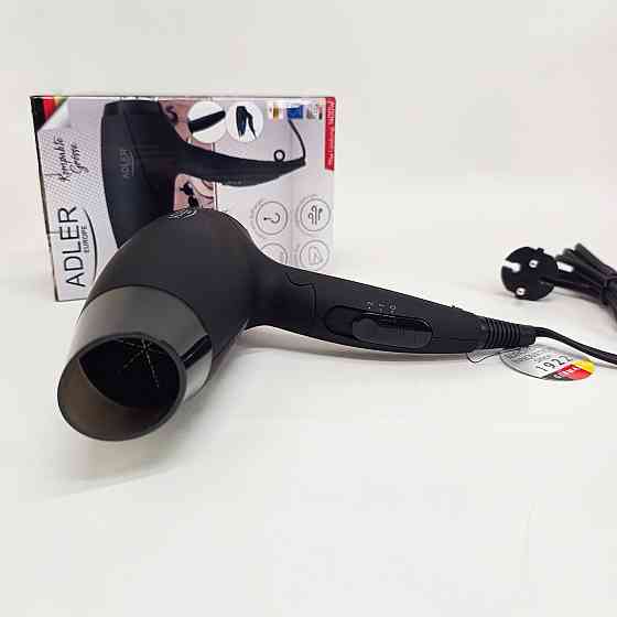 Электрический фен для профессионального использования Adler AD 2266 1400Вт, Фен для разных типов волос AY-23 Львов