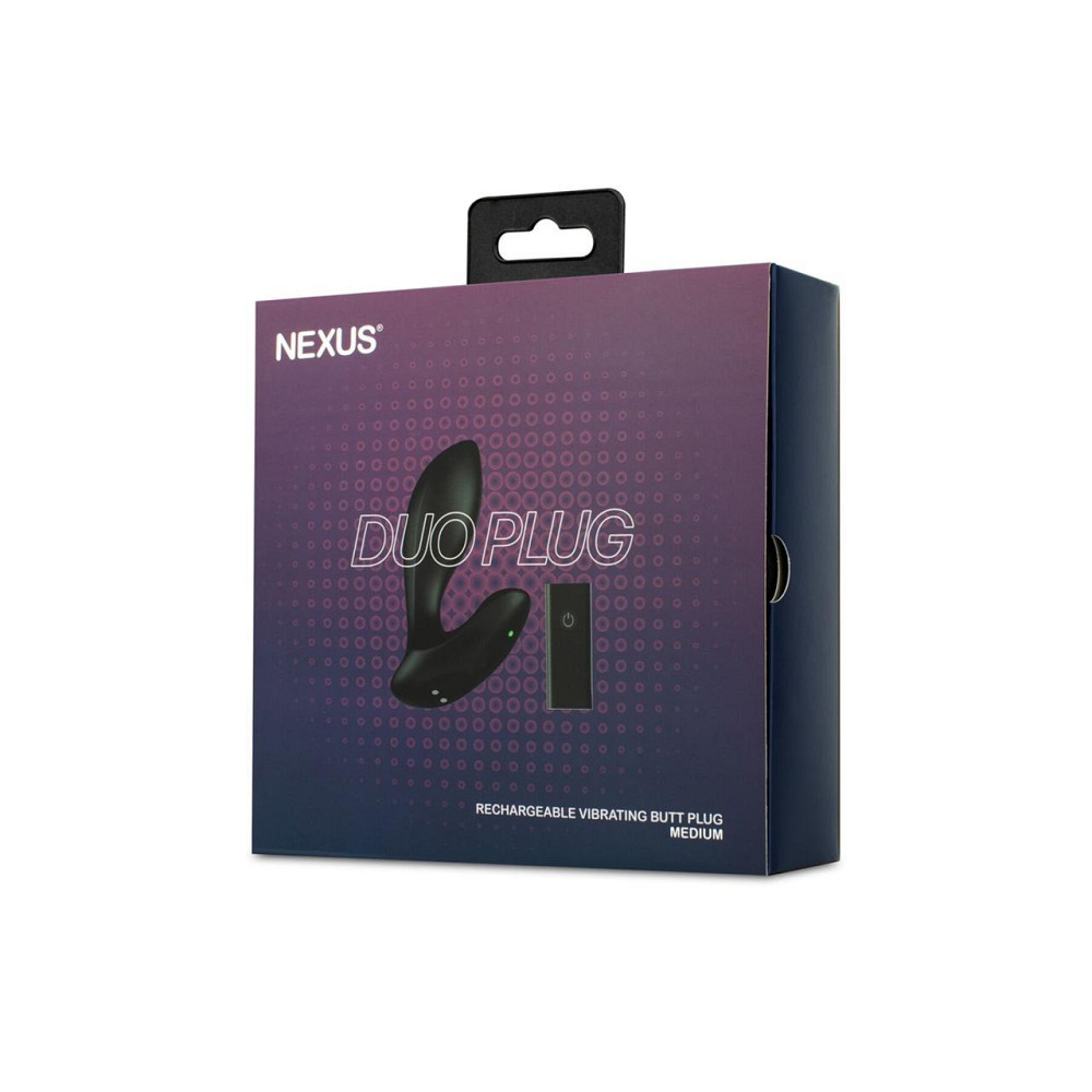 Анальная вибропробка Nexus DUO Plug Medium, пульт ДУ Sex Aura Киев - изображение 3