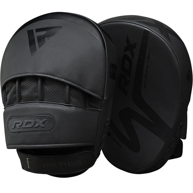 Лапи боксерські RDX T15 Noir Matte Black Кам'янське - фото 1