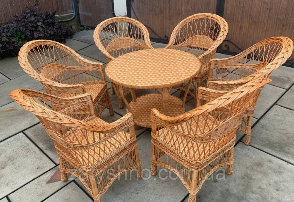 Садовая мебель, большой набор с креслами и столом Киев - изображение 6