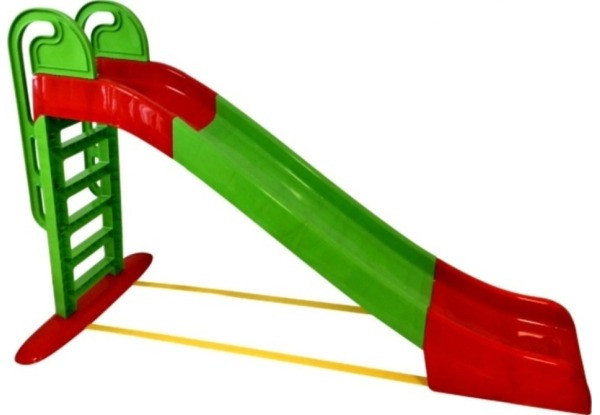 Горка детская пластиковая 243 см спуск для детей Зеленый Киев - изображение 2