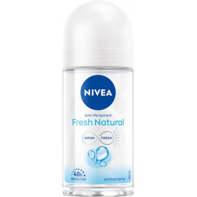 Антиперспірант Nivea Fresh Natural Натуральна свіжість кульковий 50 мл (42246978/4006000062150) Вінниця - фото 1