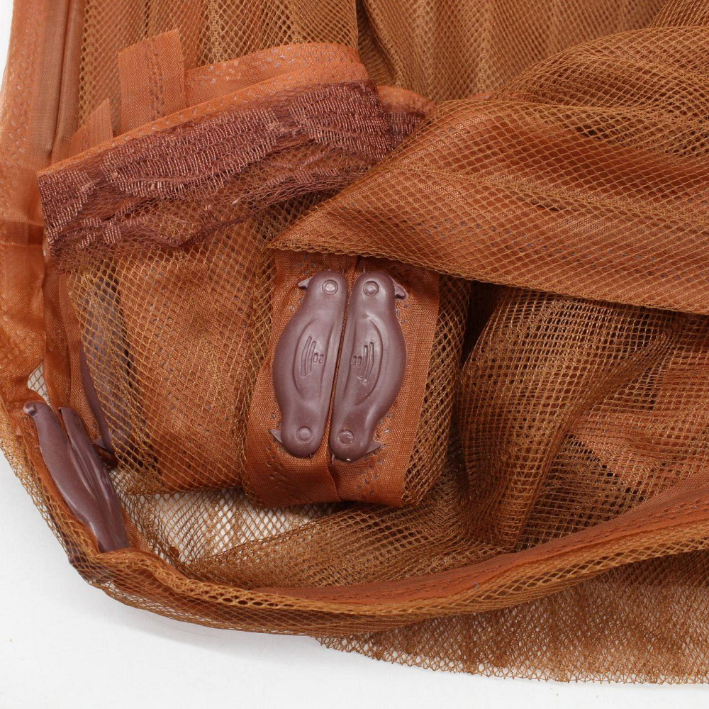 Москітна сітка 100х210 см Magic Mesh на двері на магнітах,коричнева SBR Київ - фото 9