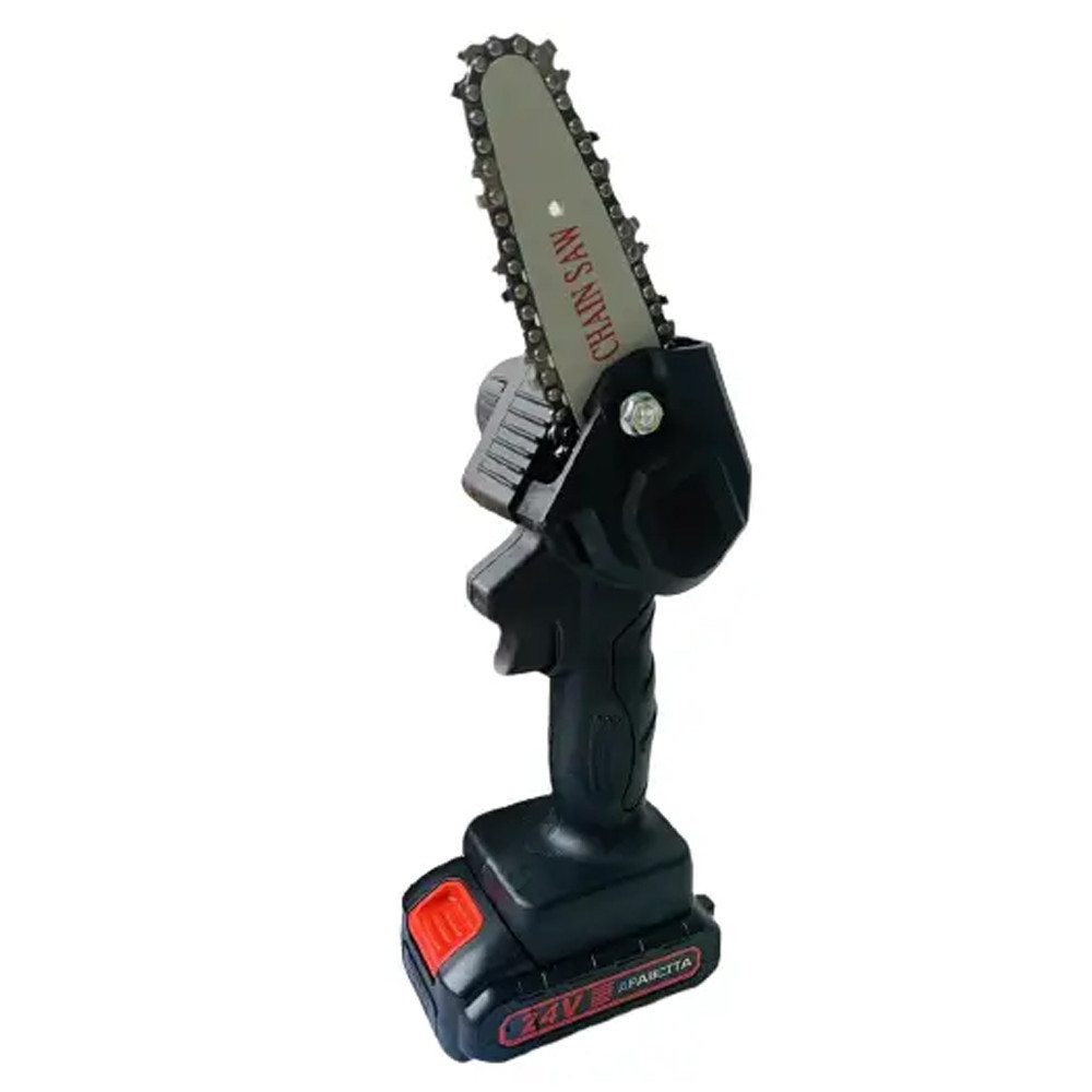 Акумуляторна ланцюгова пилка 6'' + 1 АКБ 24В SBR Київ - фото 1