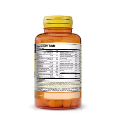 Мультивитамин Mason Natural Мультивитамины 50+ без железа, Vitrum 50+ Adult-Multi Iron Free, 100 кап (MAV18151) Винница - изображение 2