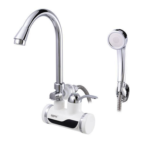 ELW 08-EW Водонагреватель проточный на стену с индикатором и воронкой ZERIX Харьков - изображение 1