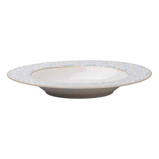 Yiwu Тарілка супова порцелянова 21.5 см з орнаментом HP-7-739 Київ