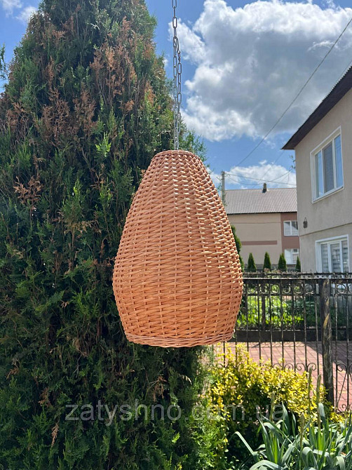 Красивая плетеная люстра Киев - изображение 7