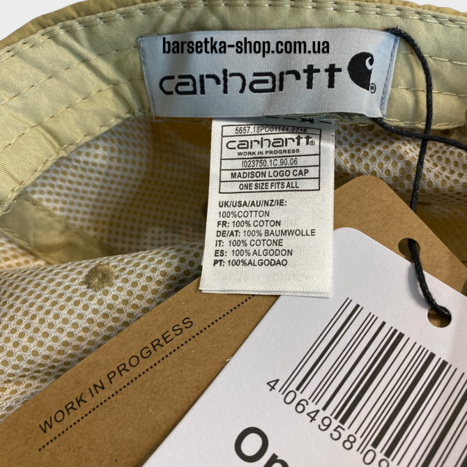 Кепка Carhartt чорний one size (р) Запоріжжя - фото 6