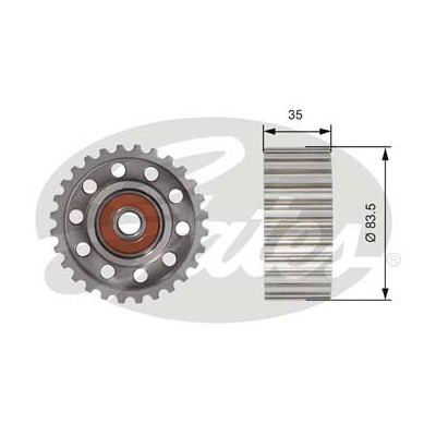 Ролик натяжителя ремня Gates T42100 Винница - изображение 1
