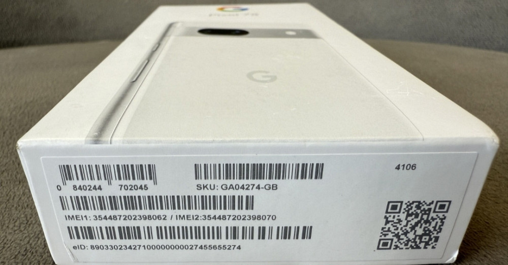 Смартфон Google Pixel 7a 8/128GB Snow, Charcoal (Global Version) Киев - изображение 3