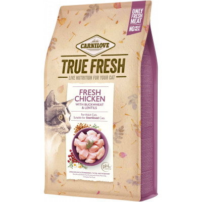 Сухой корм для кошек Carnilove True Fresh Cat Chicken 340 г (8595602561476) Винница - изображение 1