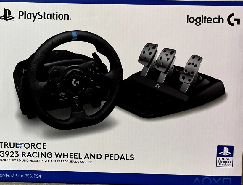 Комплект: Руль, Педали : Logitech G923 PS4/ PS5/PC. Киев - изображение 1